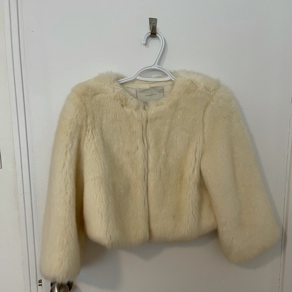 Beautiful faux fur jacket from Anthropology. - Picture 2 of 4